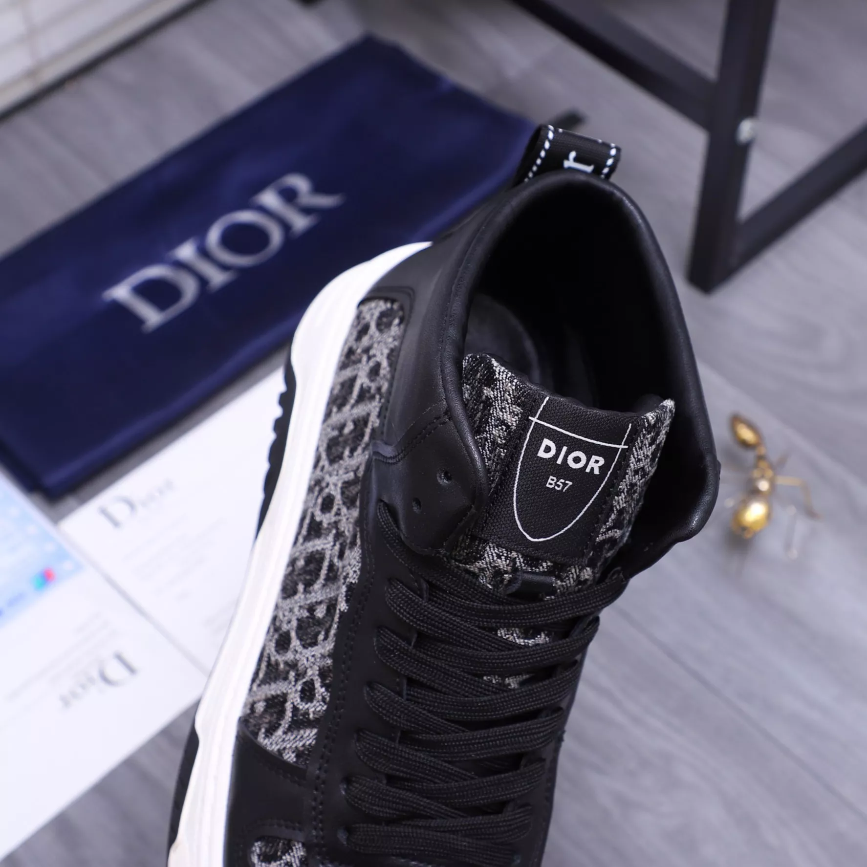 Timeless 2873 Christian Dior High Top Shoes For Men