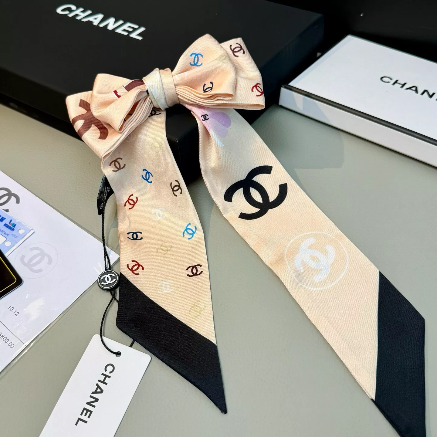 Timeless 2898 Chanel Silk Scarf