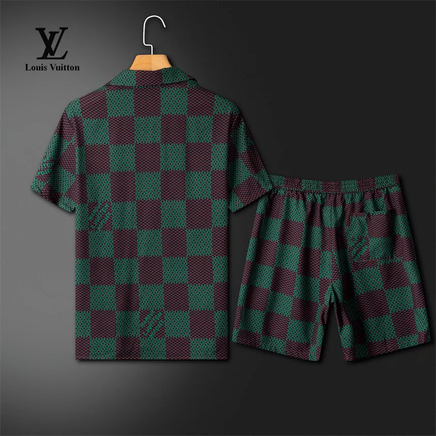 Timeless 3220 Louis Vuitton LV Tracksuits Short Sleeved For Men