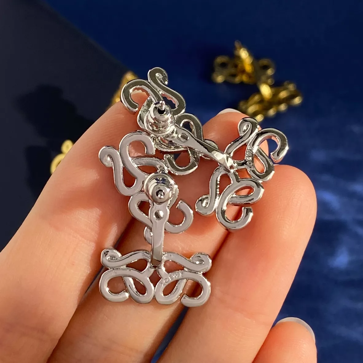 Timeless 3273 LOEWE Earrings In Silver For Women