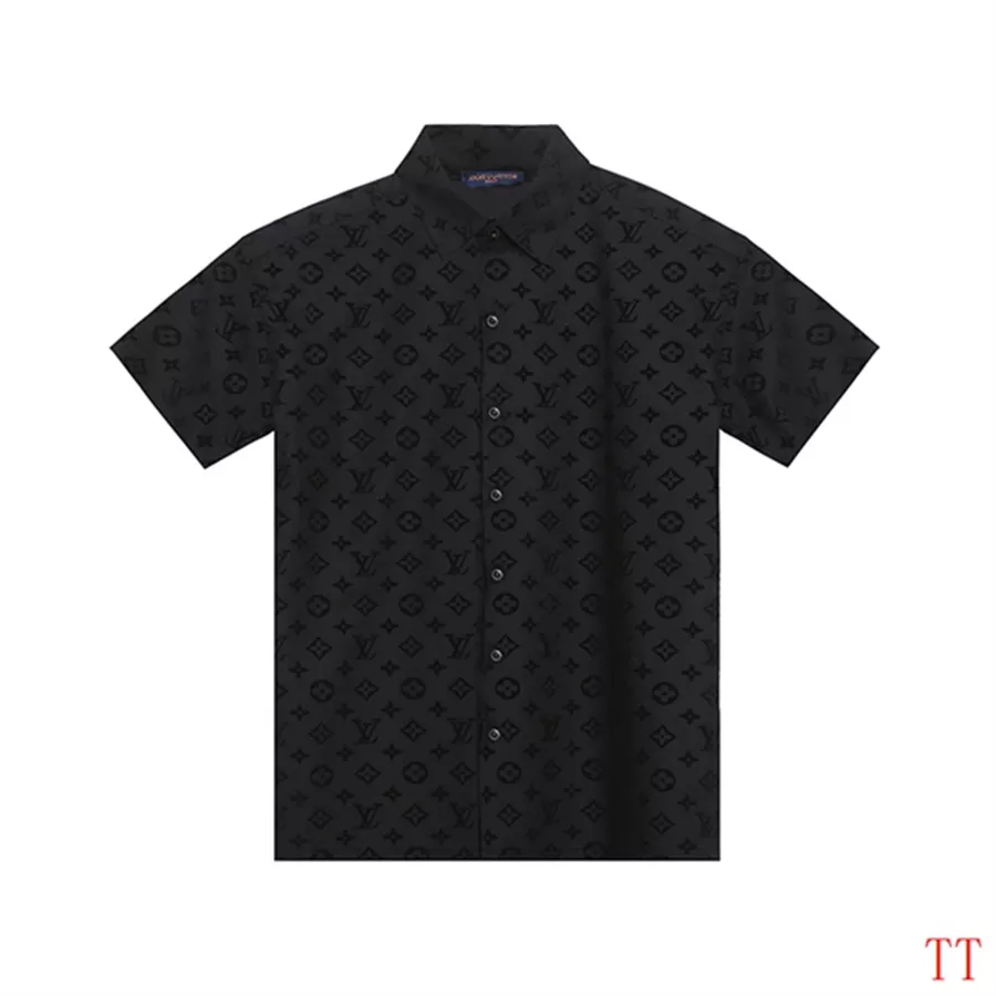 Timeless 3347 Louis Vuitton LV Shirts Short Sleeved For Men
