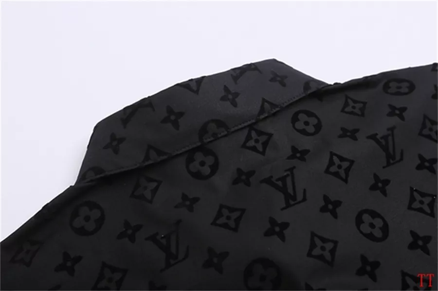 Timeless 3347 Louis Vuitton LV Shirts Short Sleeved For Men