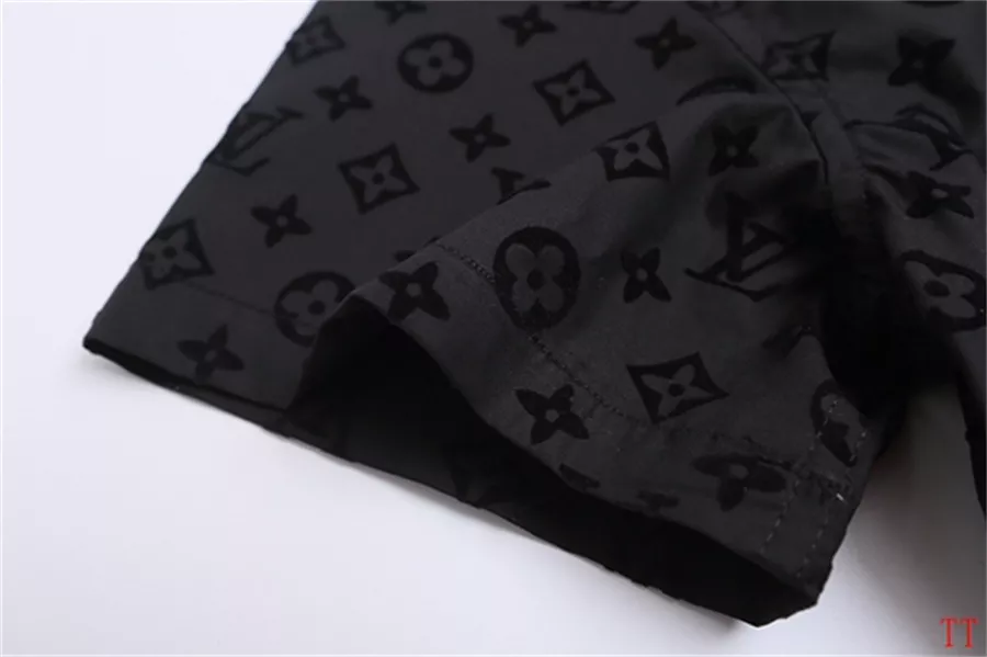 Timeless 3347 Louis Vuitton LV Shirts Short Sleeved For Men