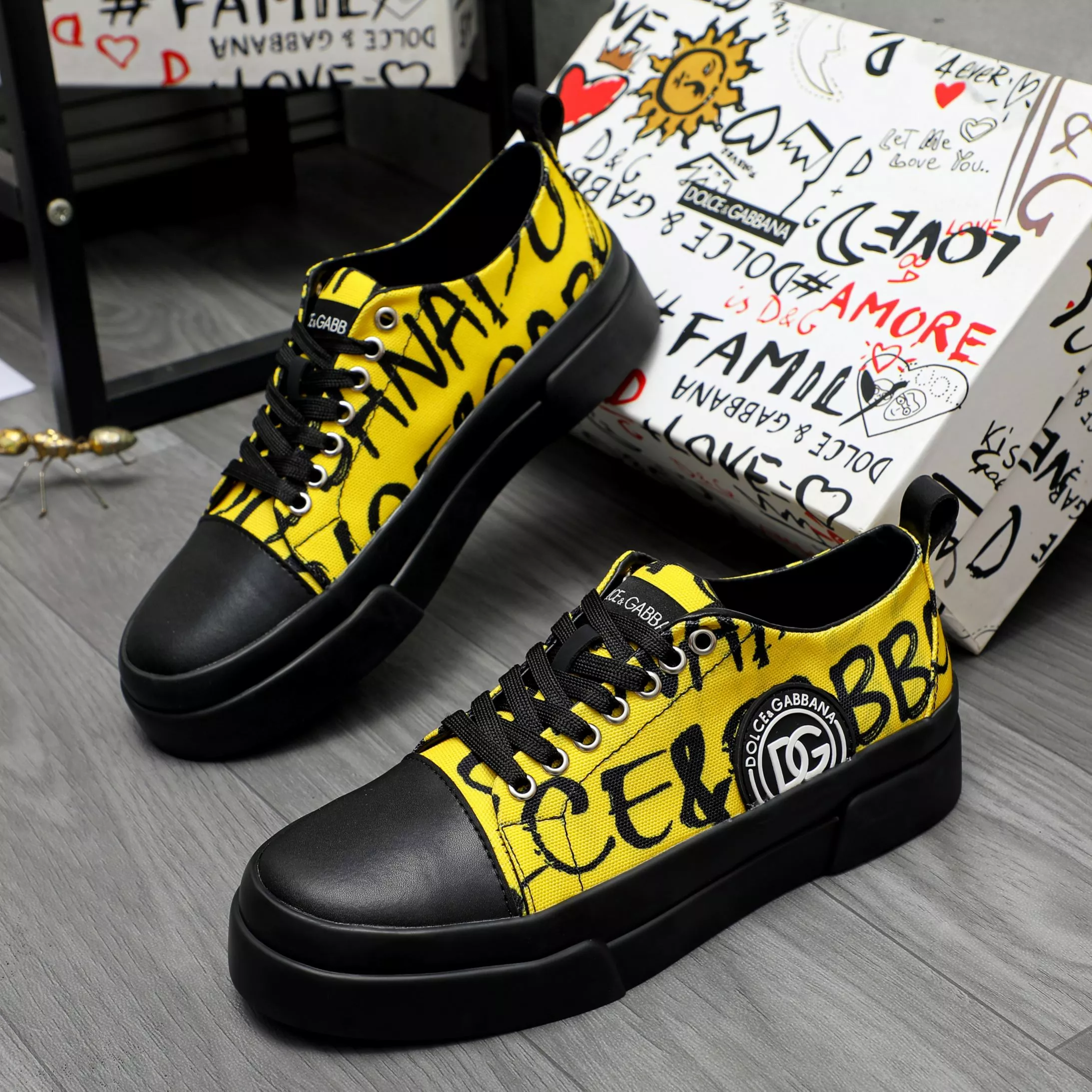 Timeless 3666 Dolce & Gabbana D&G Casual Shoes For Men