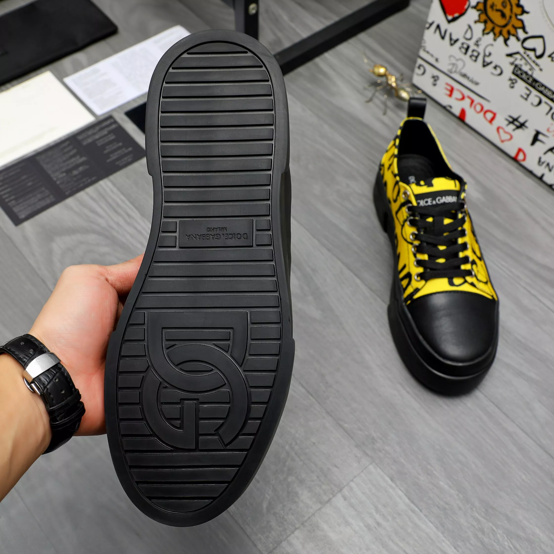 Timeless 3666 Dolce & Gabbana D&G Casual Shoes For Men