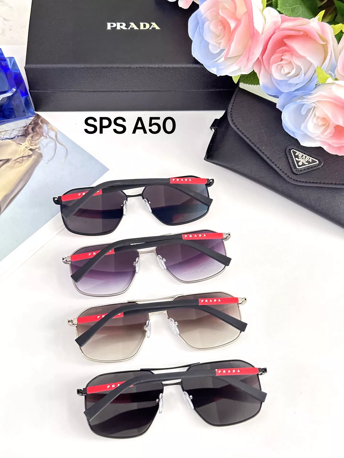 Timeless 3814 Prada AAA Quality Sunglasses