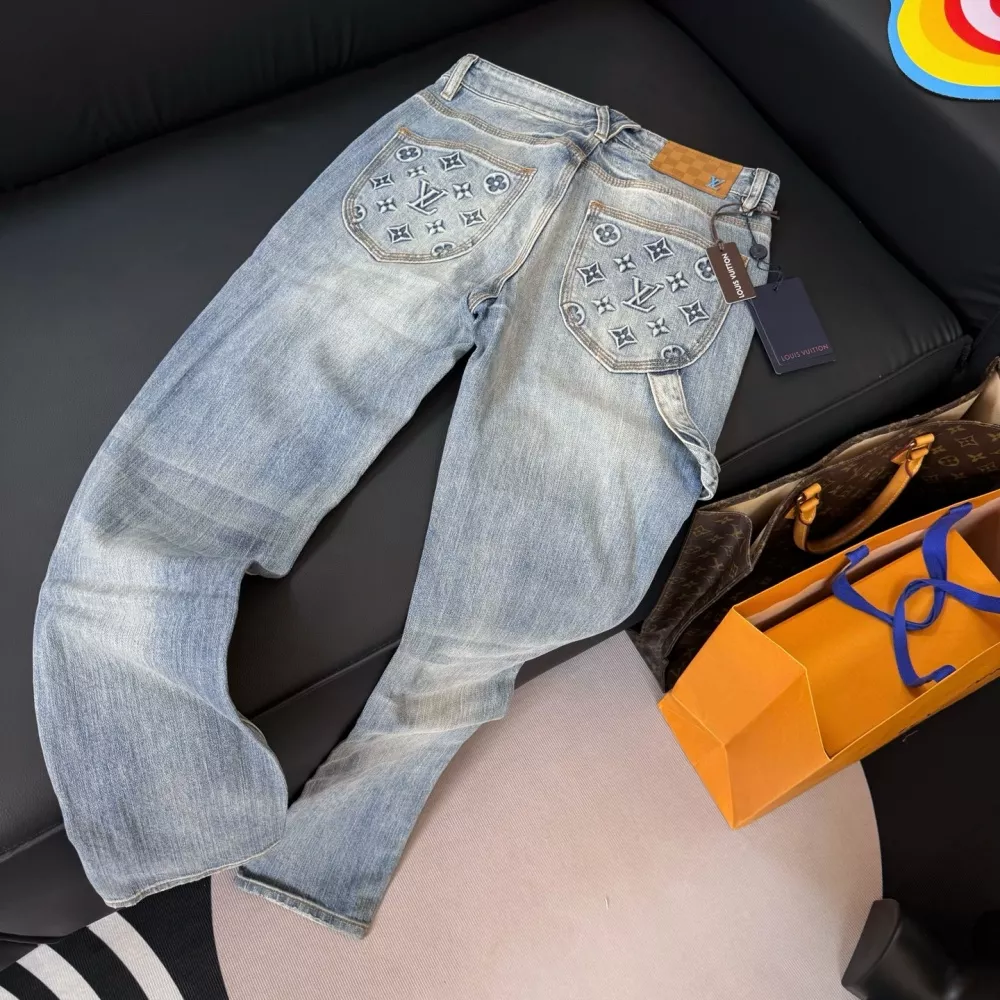Timeless 3860 Louis Vuitton LV Jeans For Men