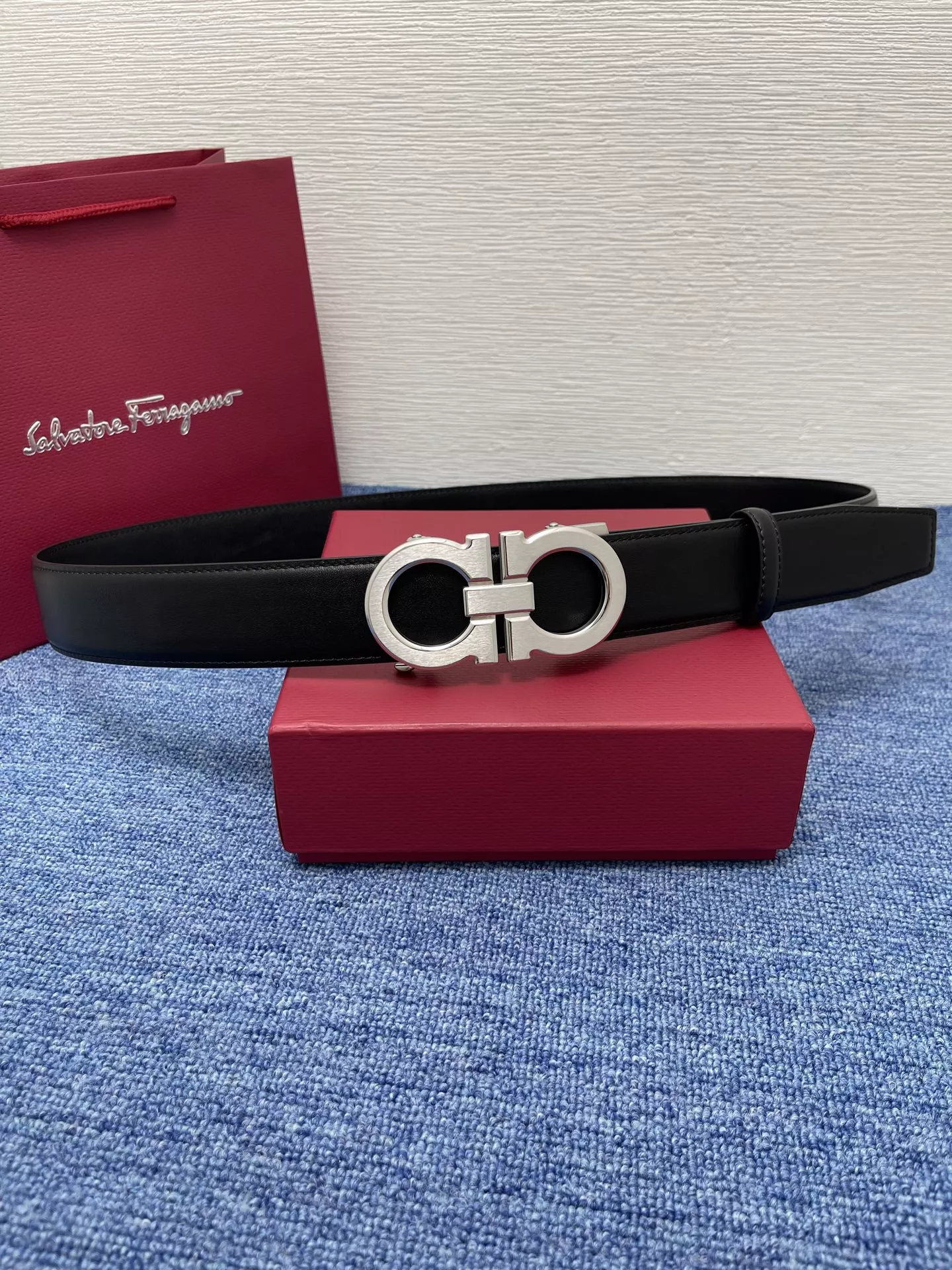 Timeless 3917 Salvatore Ferragamo AAA Quality Belts In 3.5cm For Men
