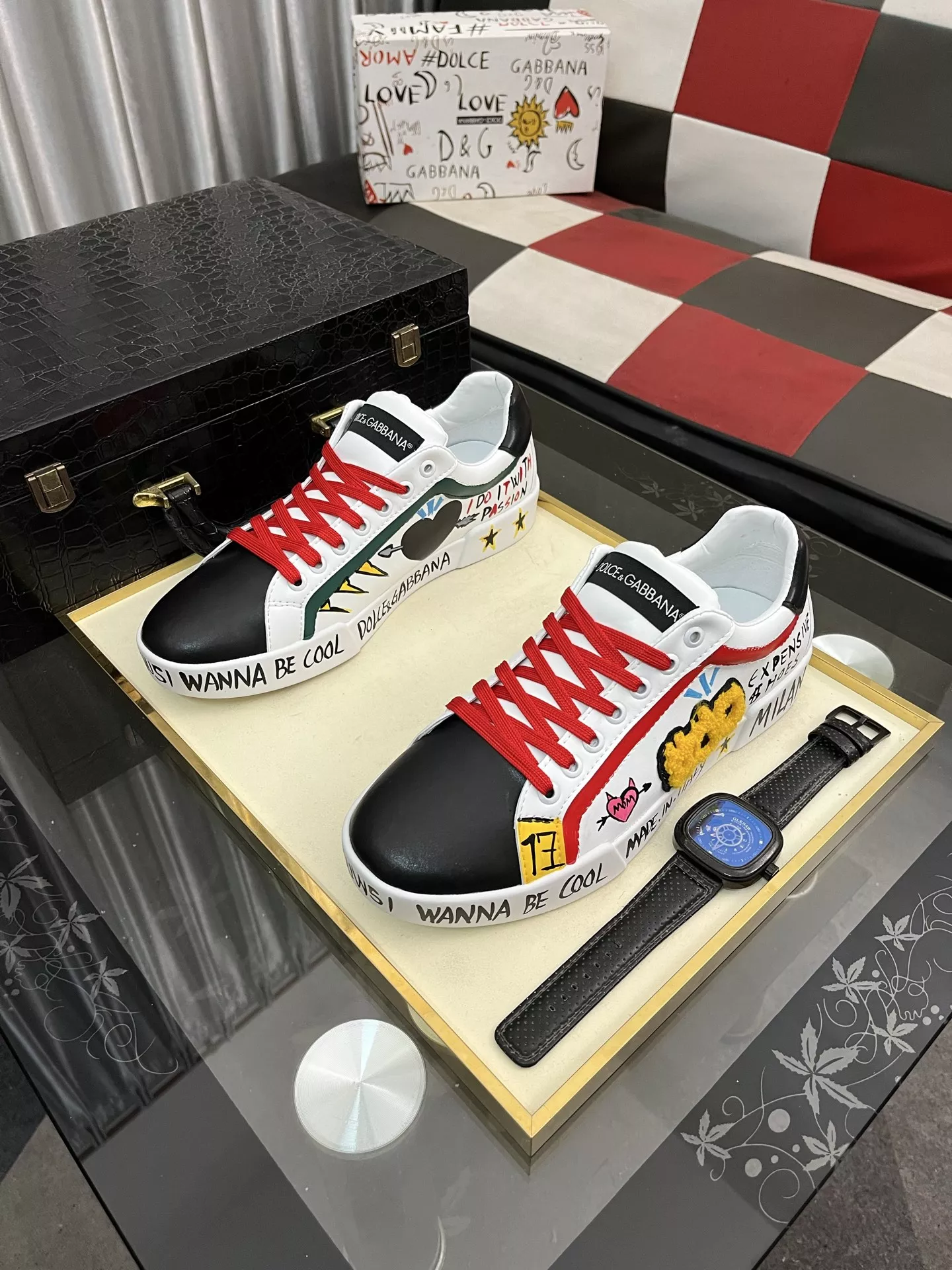 Timeless 4046 Dolce & Gabbana D&G Casual Shoes For Men