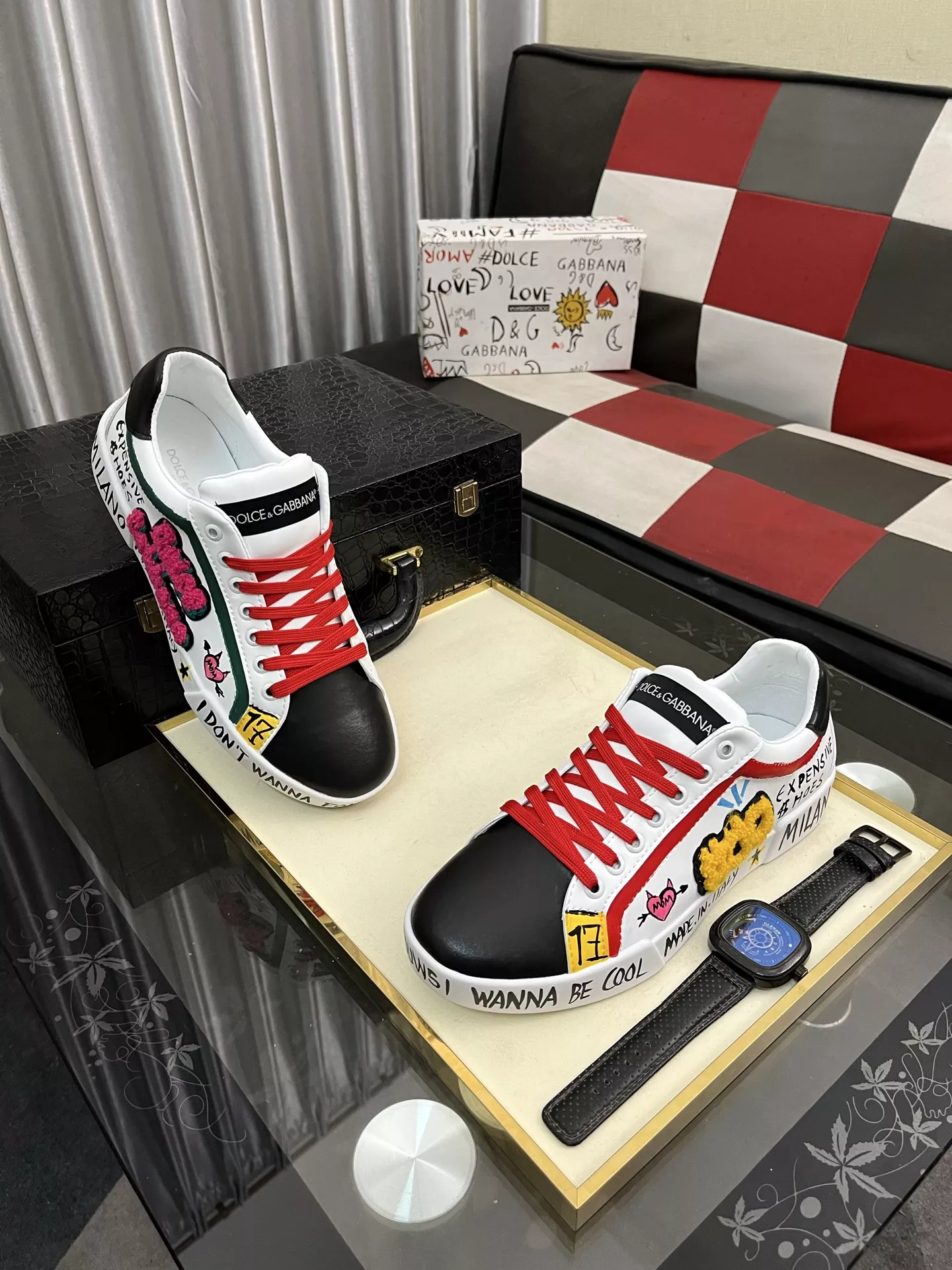 Timeless 4046 Dolce & Gabbana D&G Casual Shoes For Men