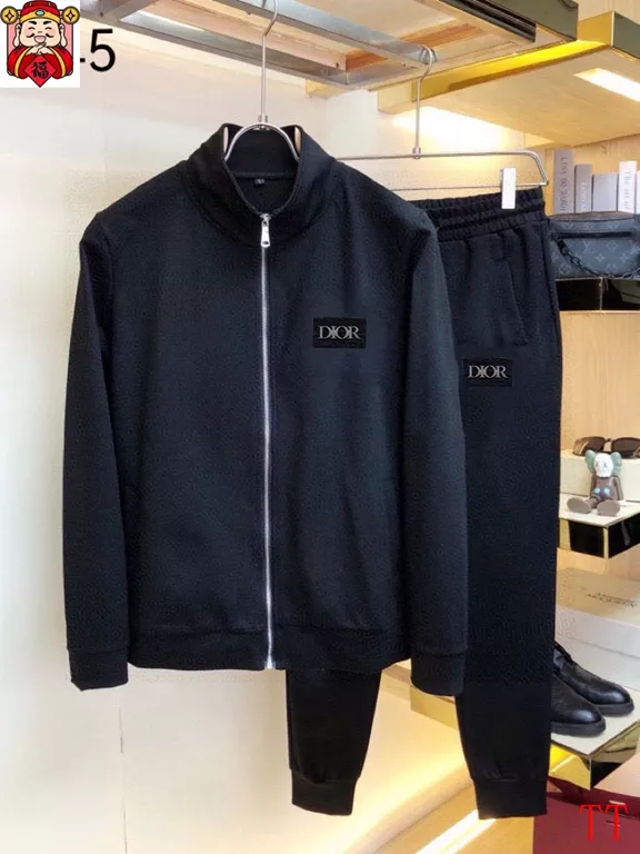 Timeless 4093 Christian Dior Tracksuits Long Sleeved For Men