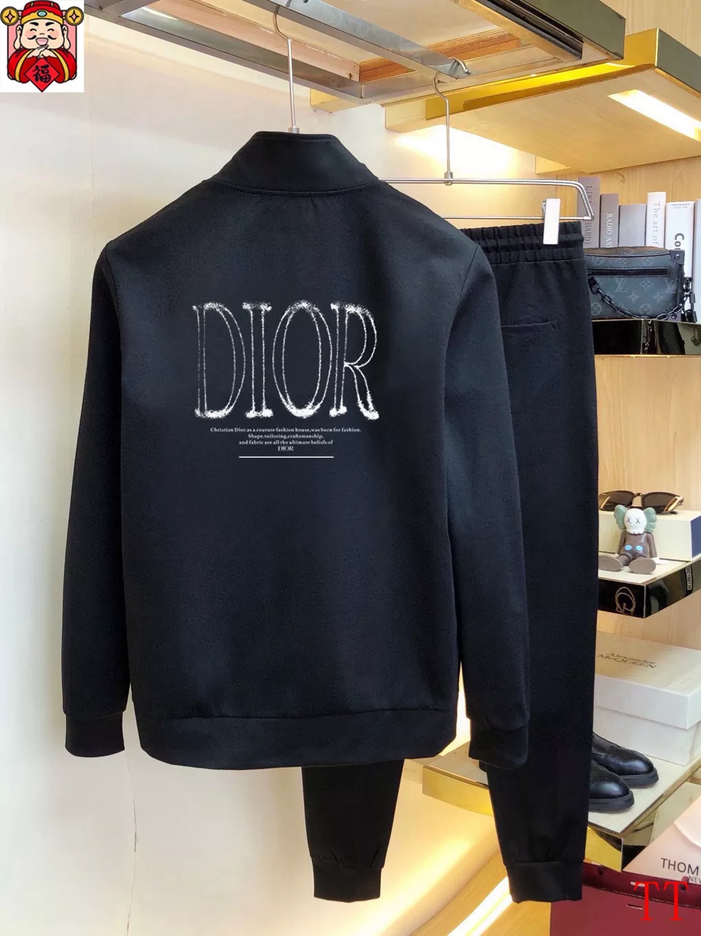 Timeless 4093 Christian Dior Tracksuits Long Sleeved For Men