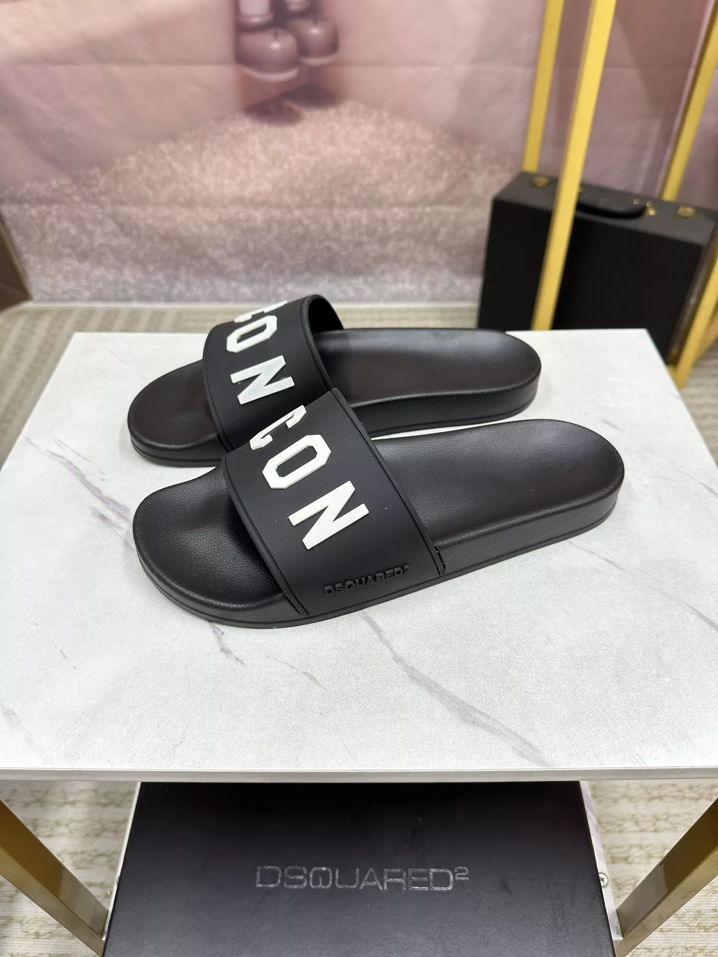 Timeless 4093 Dsquared Slippers For Men
