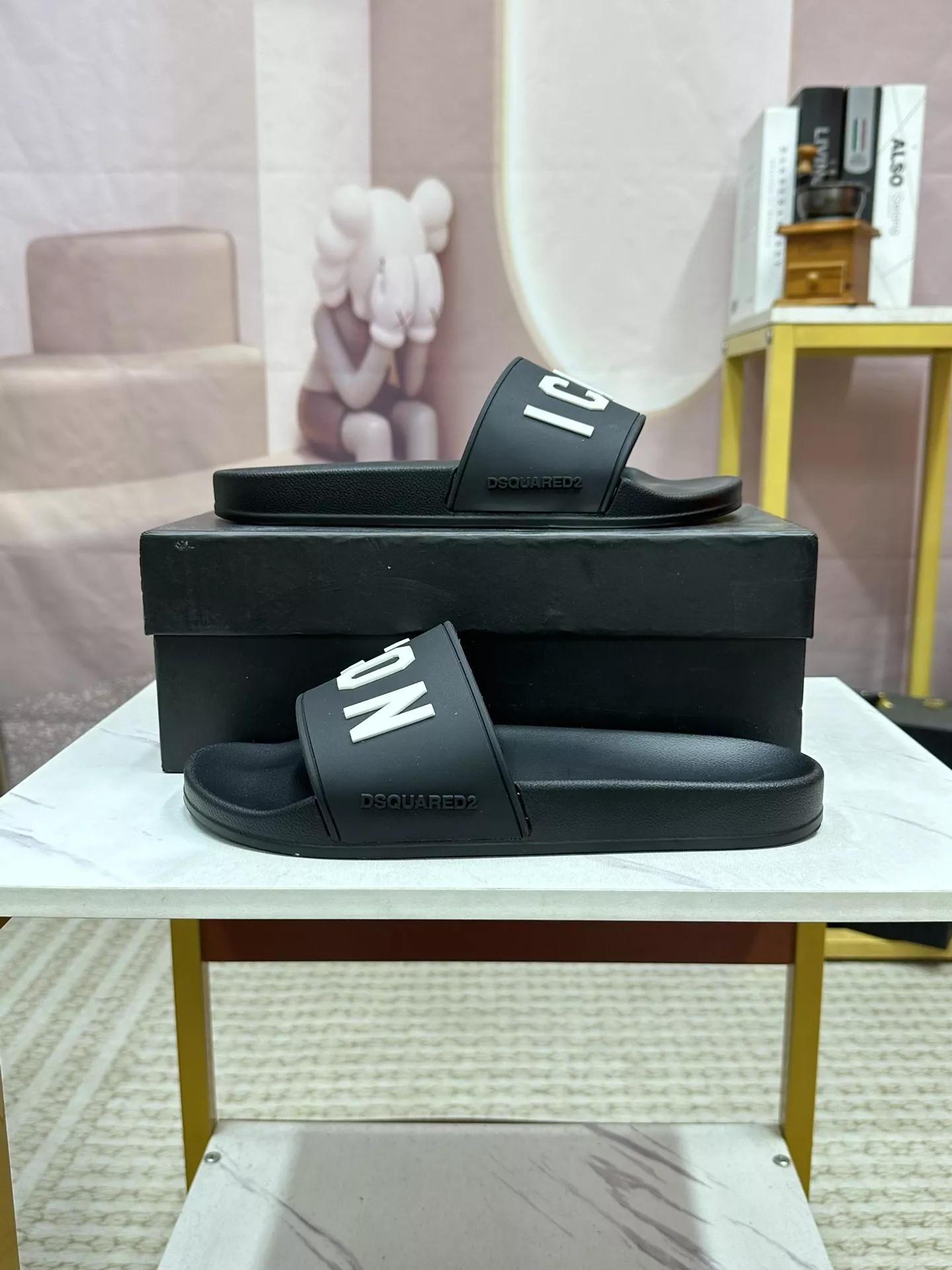 Timeless 4093 Dsquared Slippers For Men