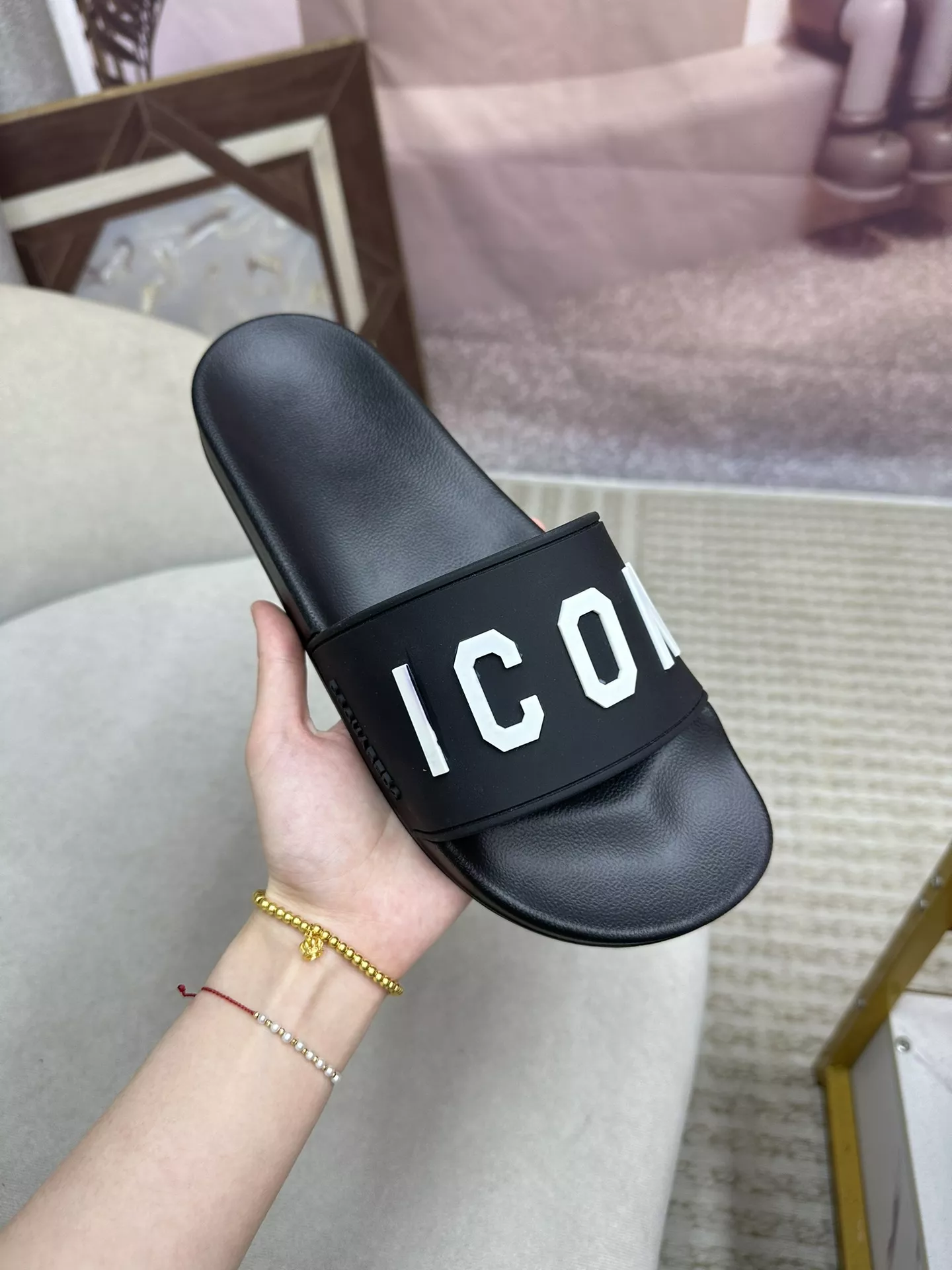 Timeless 4093 Dsquared Slippers For Men