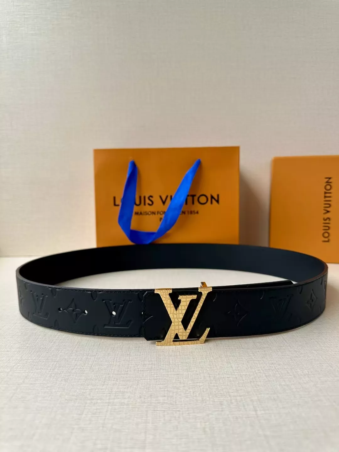 Timeless 4125 Louis Vuitton AAA Quality Belts In 4.0cm For Men