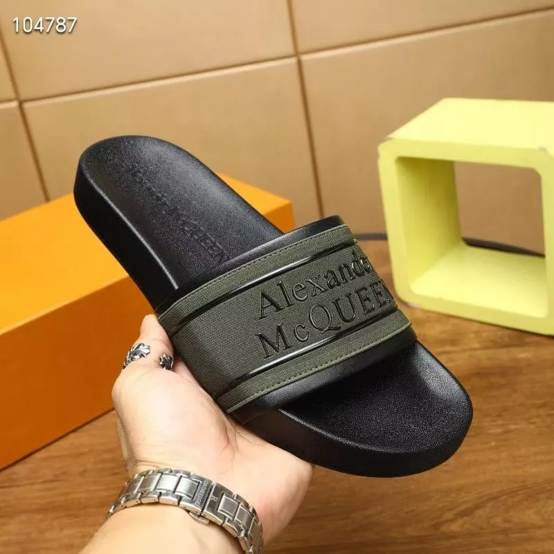 Timeless 4863 Alexander McQueen Slippers For Men