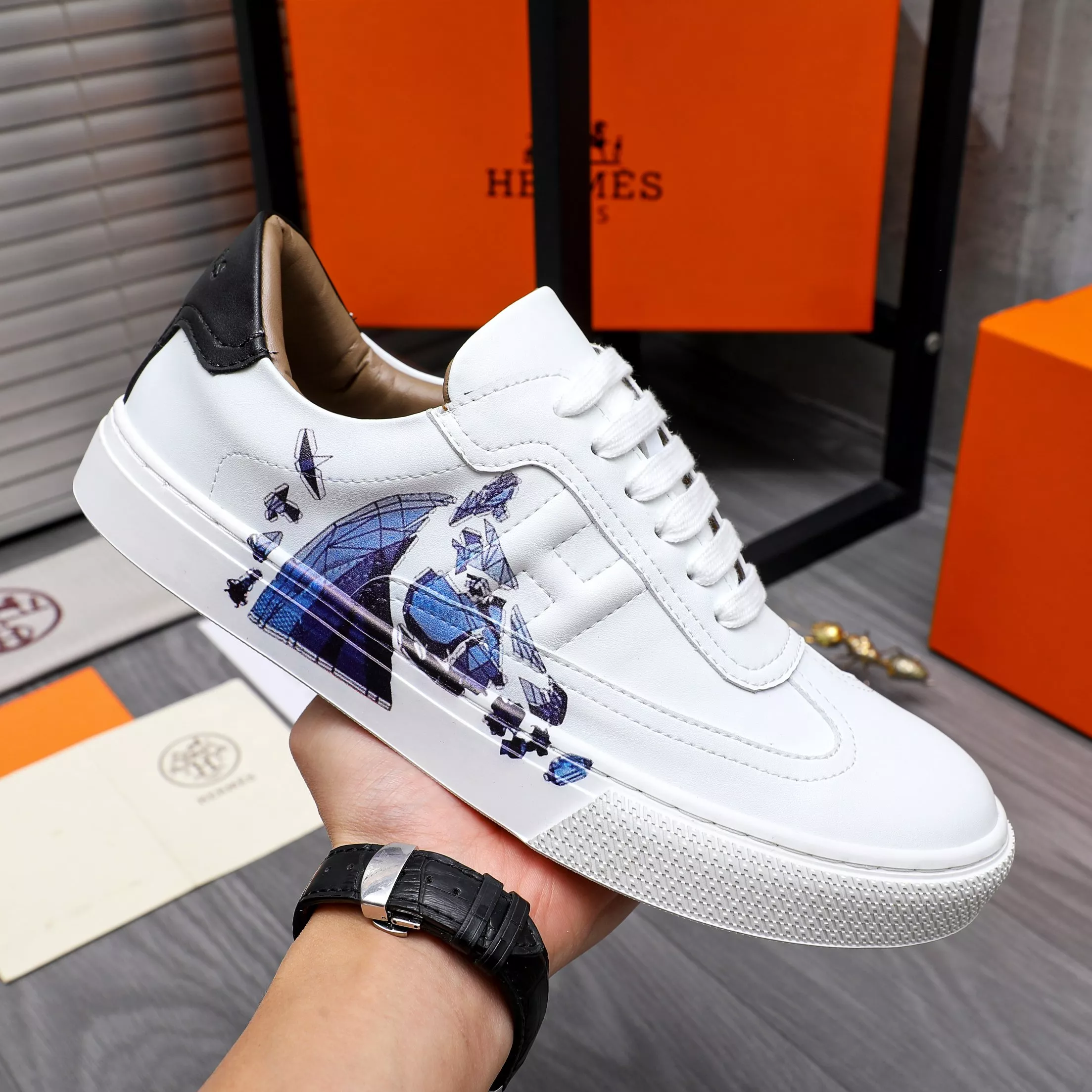Timeless 5038 Hermes Casual Shoes For Men