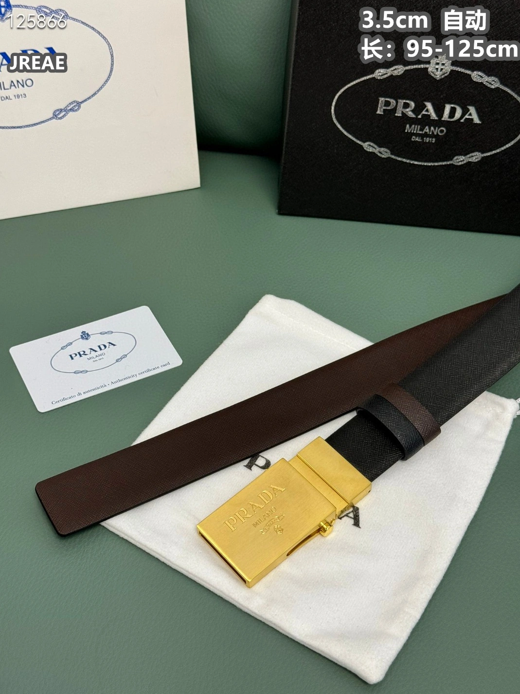 Timeless 5405 Prada AAA Quality Belts For Men