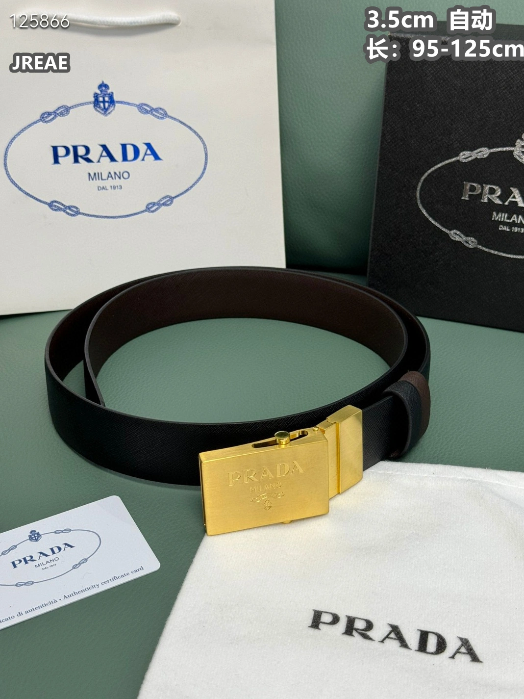 Timeless 5405 Prada AAA Quality Belts For Men