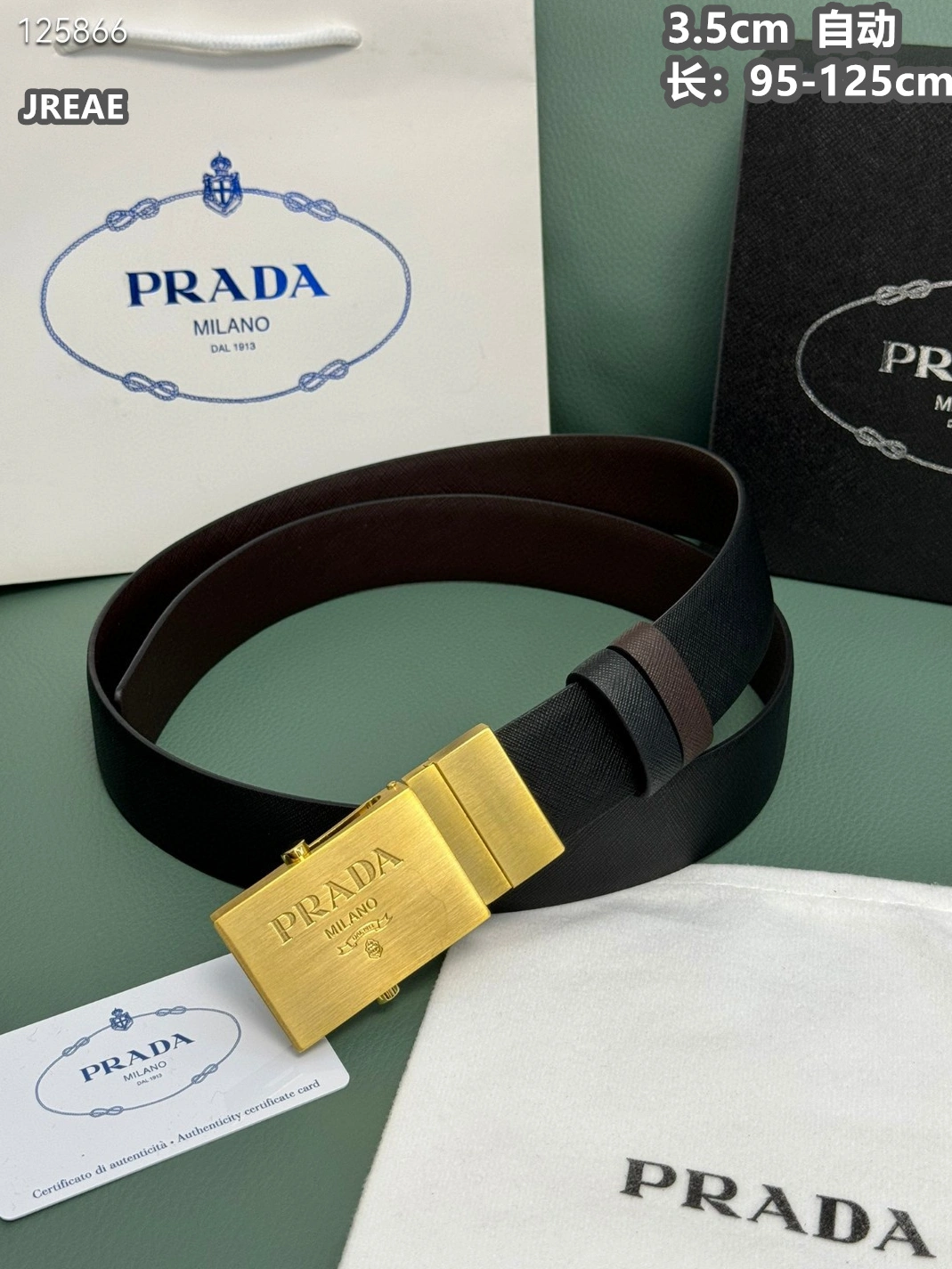 Timeless 5405 Prada AAA Quality Belts For Men
