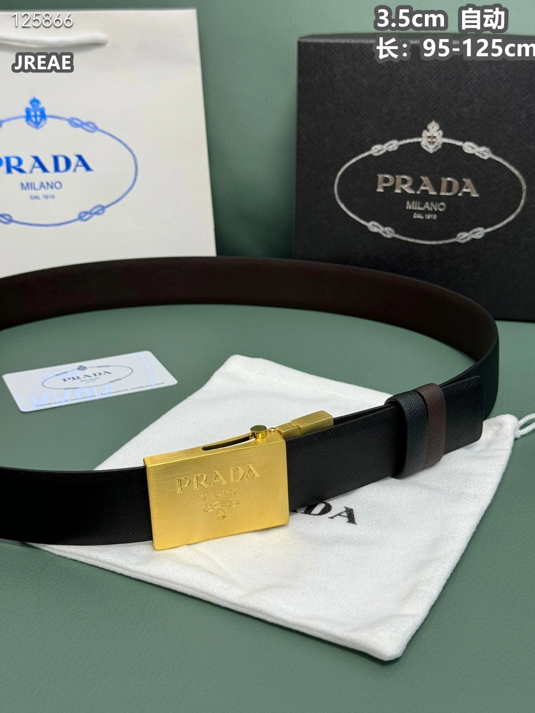 Timeless 5405 Prada AAA Quality Belts For Men