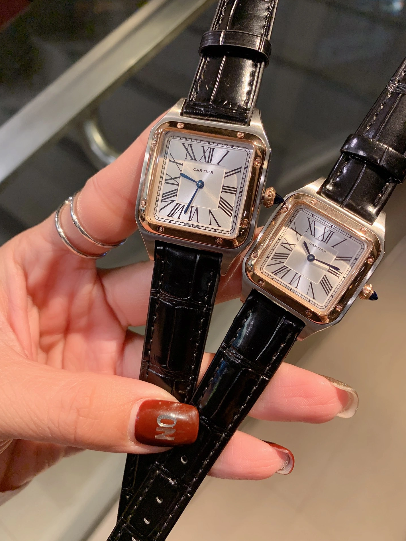 Timeless 5828 Cartier AAA Quality Watches In Gold For Women