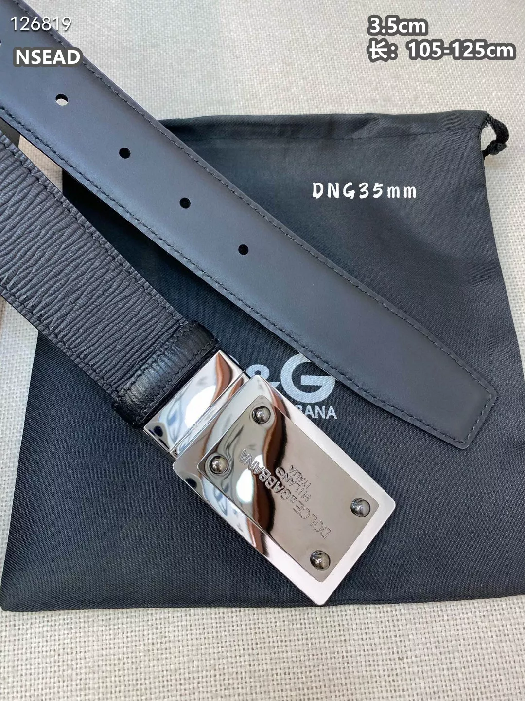 Timeless 5898 Dolce & Gabbana D&G AAA Quality Belts For Men