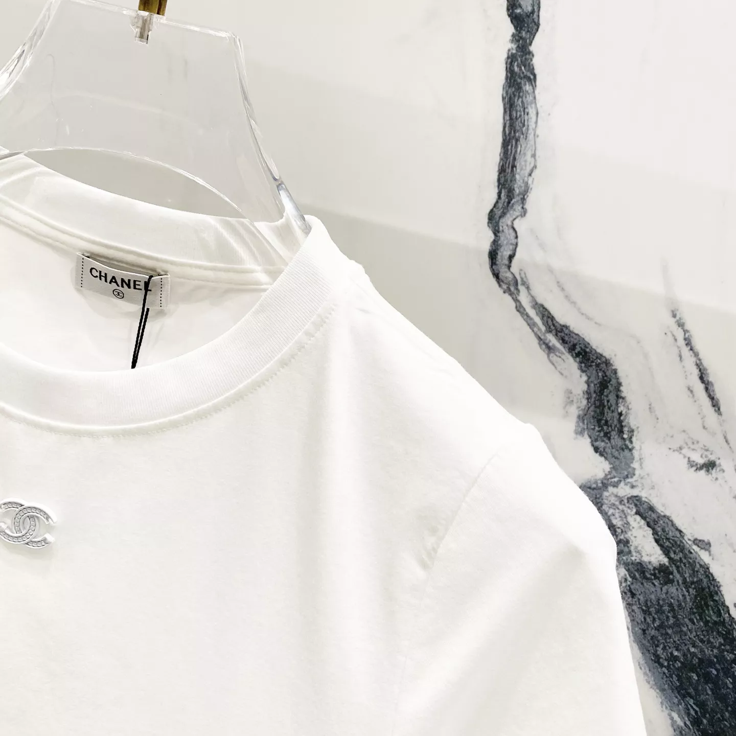 Timeless 6410 Chanel T-Shirts Short Sleeved For Women