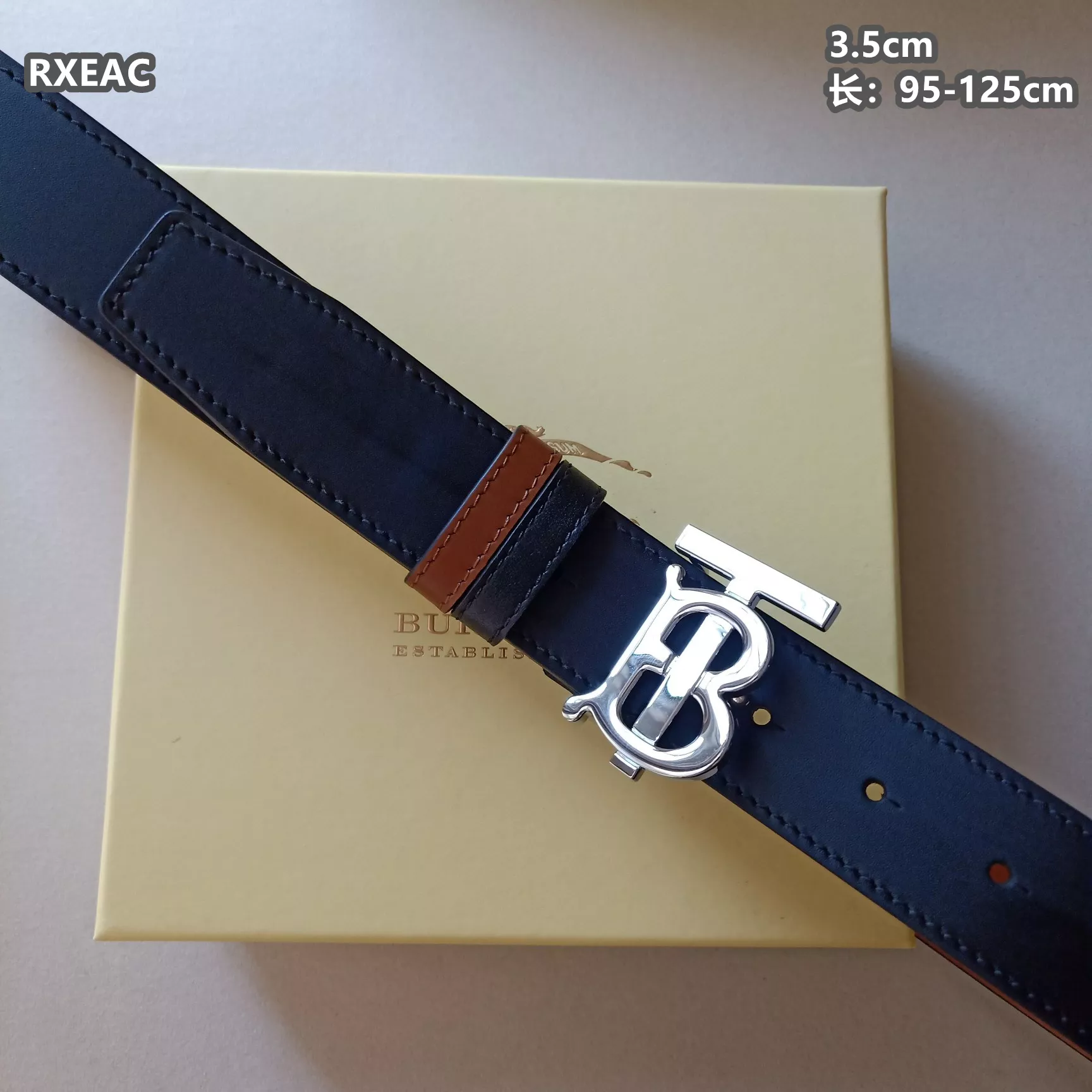 Timeless 6836 Burberry AAA Quality Belts For Men