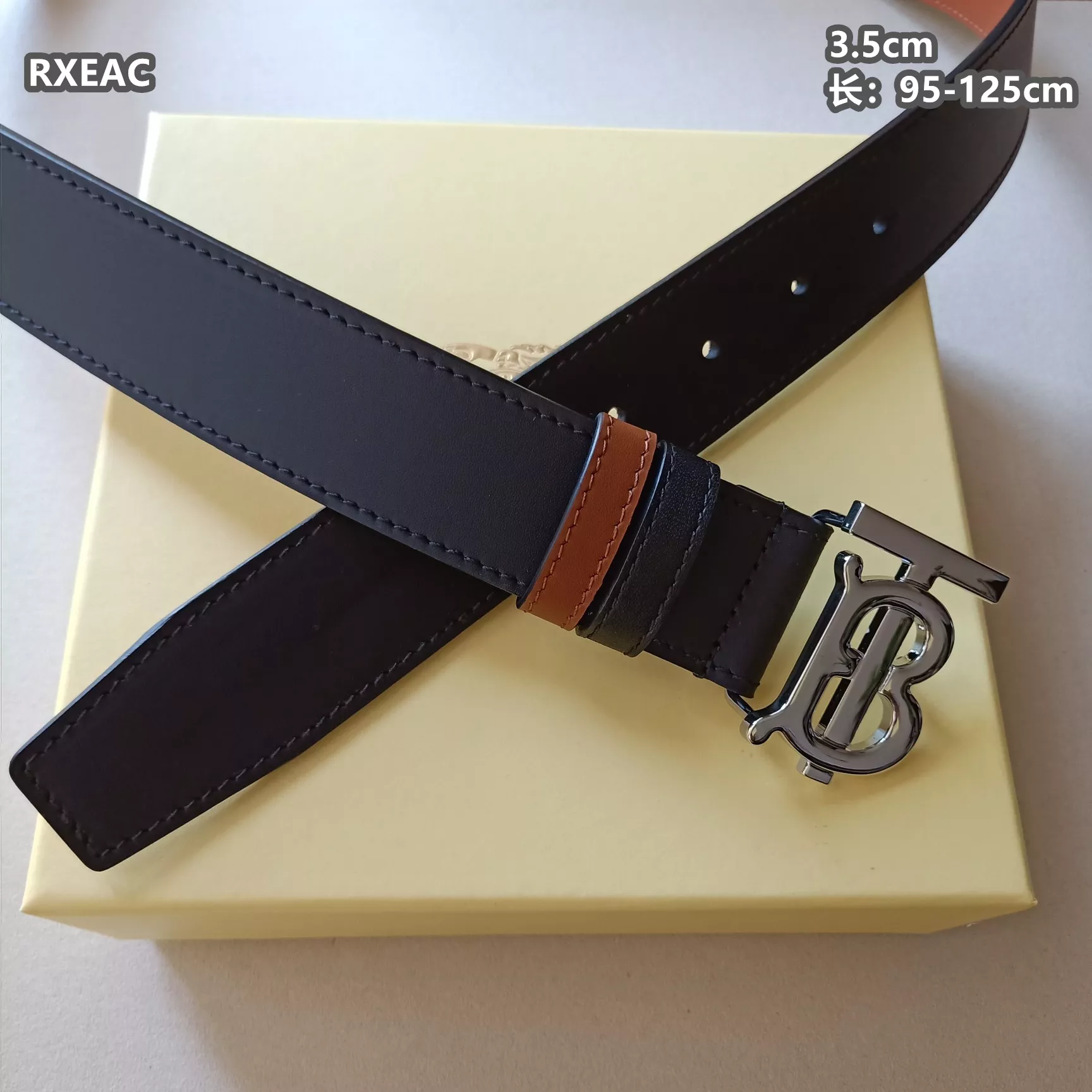 Timeless 6836 Burberry AAA Quality Belts For Men