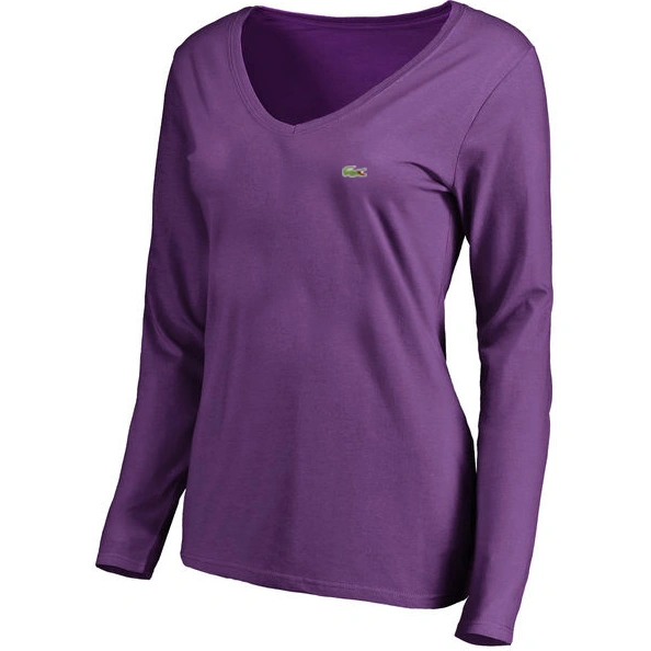Timeless 6925 Lacoste T-Shirts Long Sleeved For Women