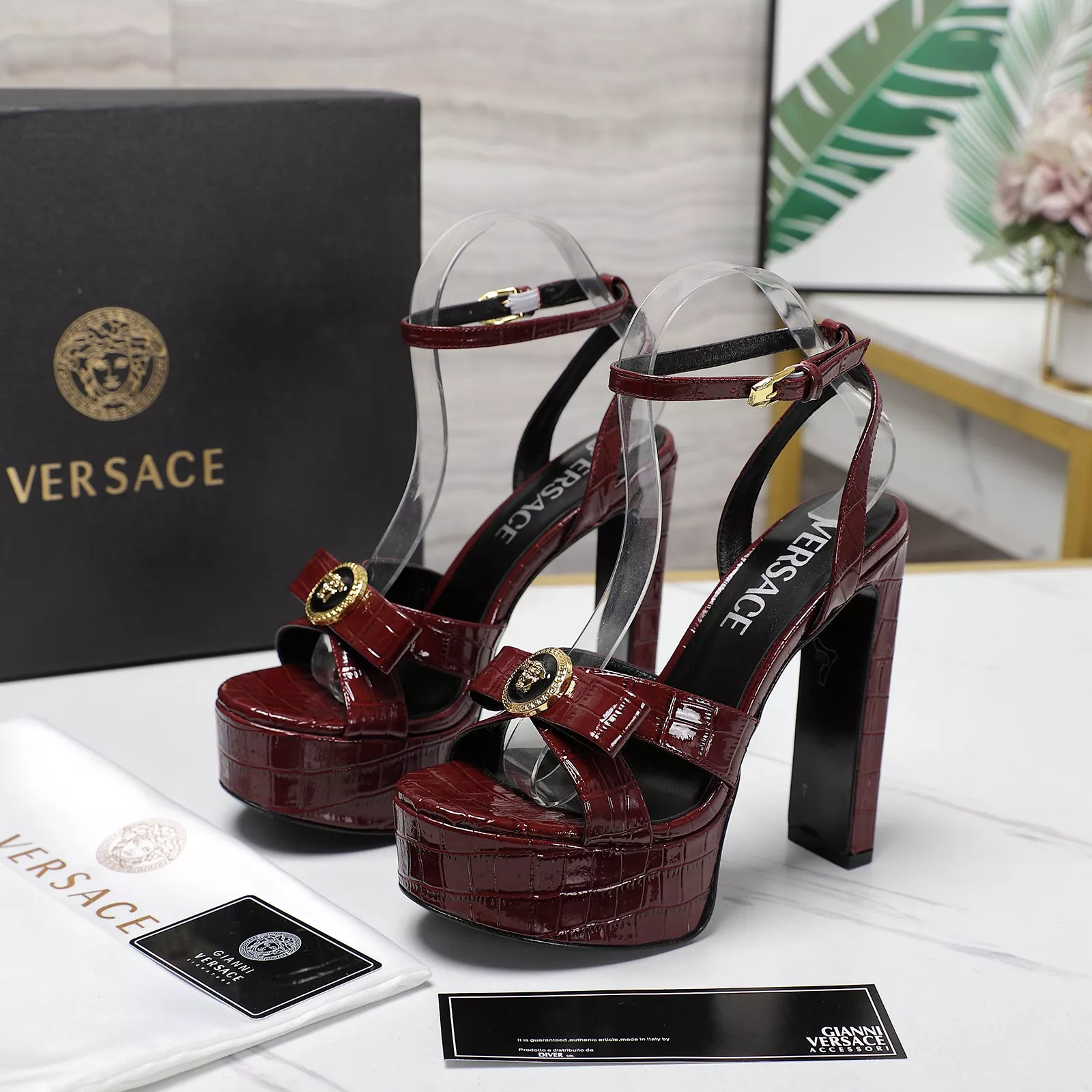 Timeless 7026 Versace Sandal For Women