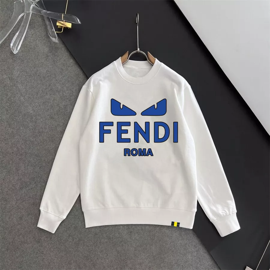 Timeless 7118 Fendi Hoodies Long Sleeved For Men
