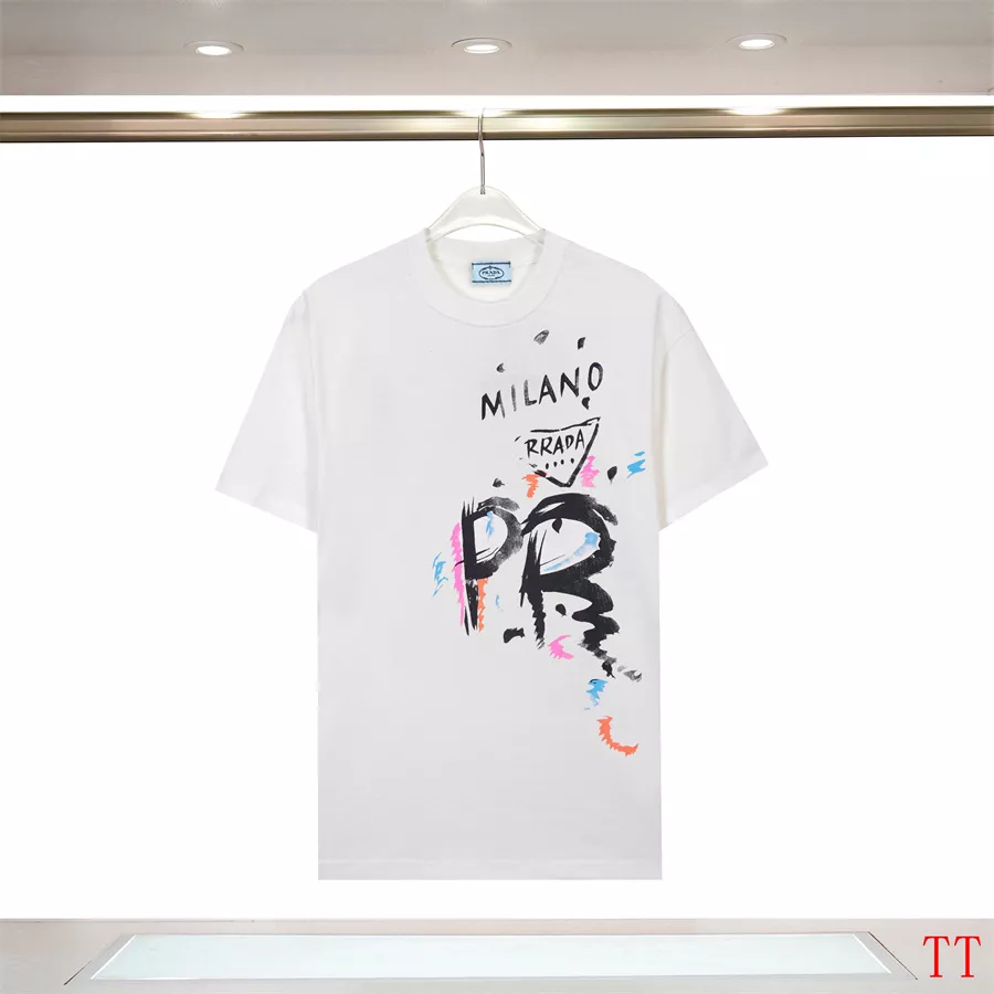 Timeless 7120 Prada T-Shirts Short Sleeved For Unisex