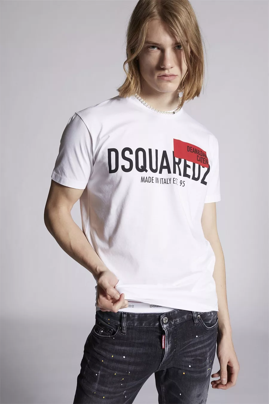 Timeless 7593 Dsquared T-Shirts Short Sleeved For Men