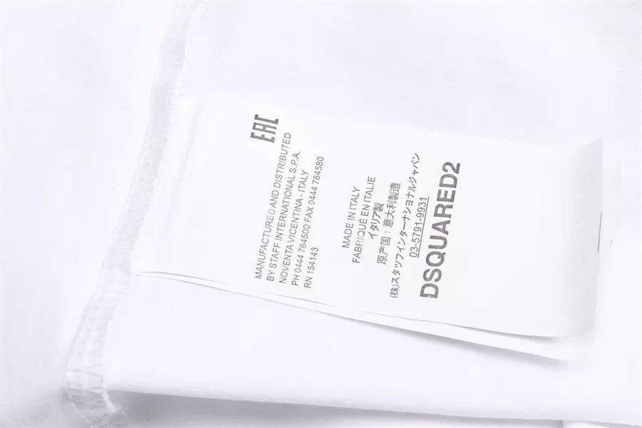 Timeless 7593 Dsquared T-Shirts Short Sleeved For Men