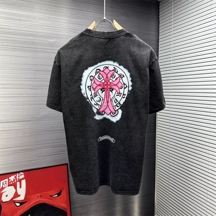 Timeless 7620 Chrome Hearts T-Shirts Short Sleeved For Unisex