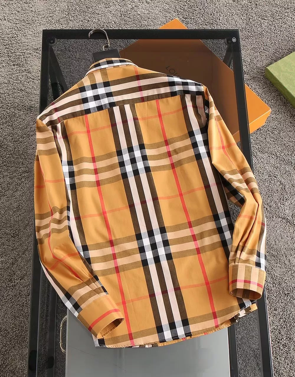 Timeless 7992 Burberry Shirts Long Sleeved For Men