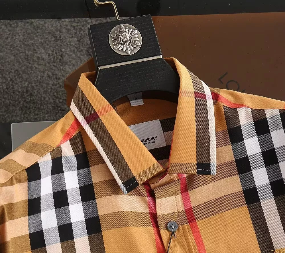 Timeless 7992 Burberry Shirts Long Sleeved For Men