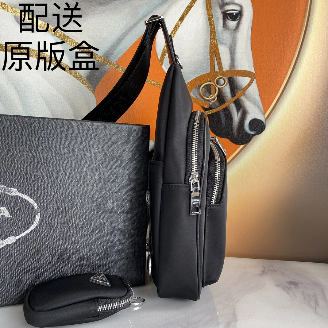 Timeless 8601 Prada AAA Man Messenger Bags