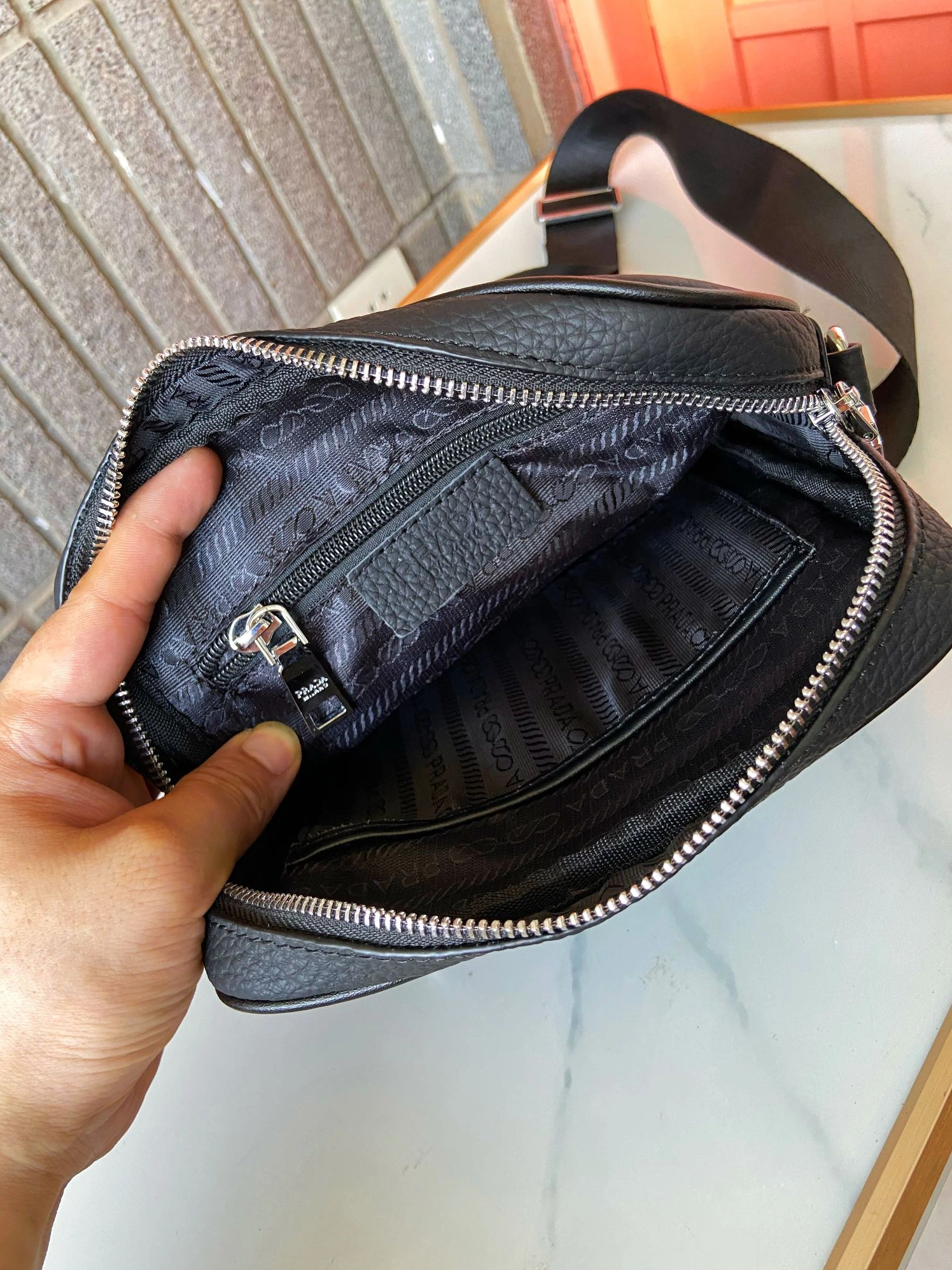 Timeless 8603 Prada AAA Man Messenger Bags