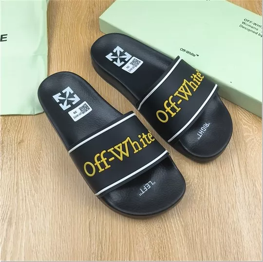 Timeless 8631 Off-White Slippers For Men