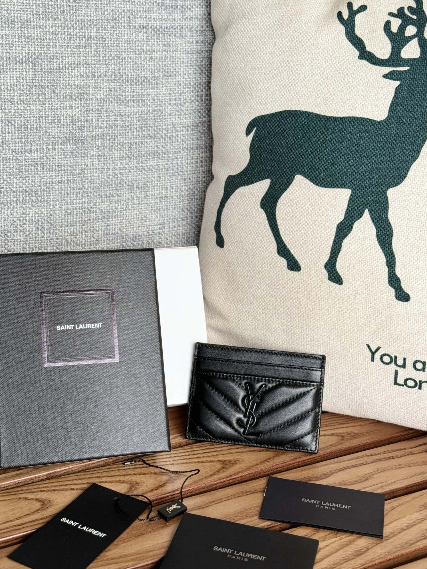 Timeless 873 Yves Saint Laurent YSL Card Case