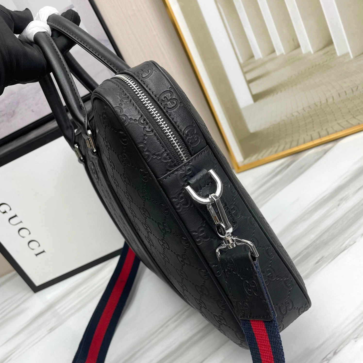 Timeless 8742 Gucci AAA Man Handbags