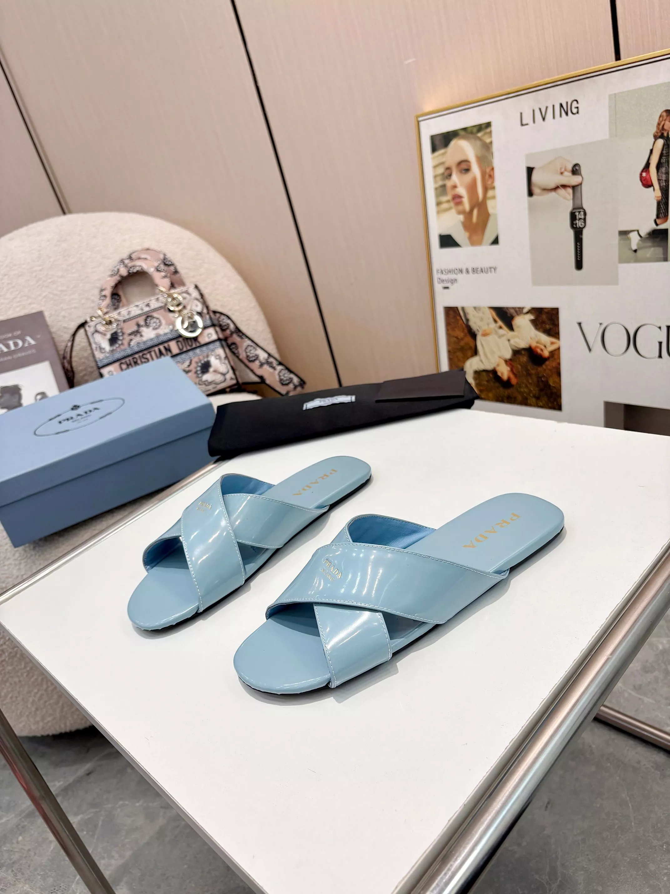 Timeless 8790 Prada Slippers For Women