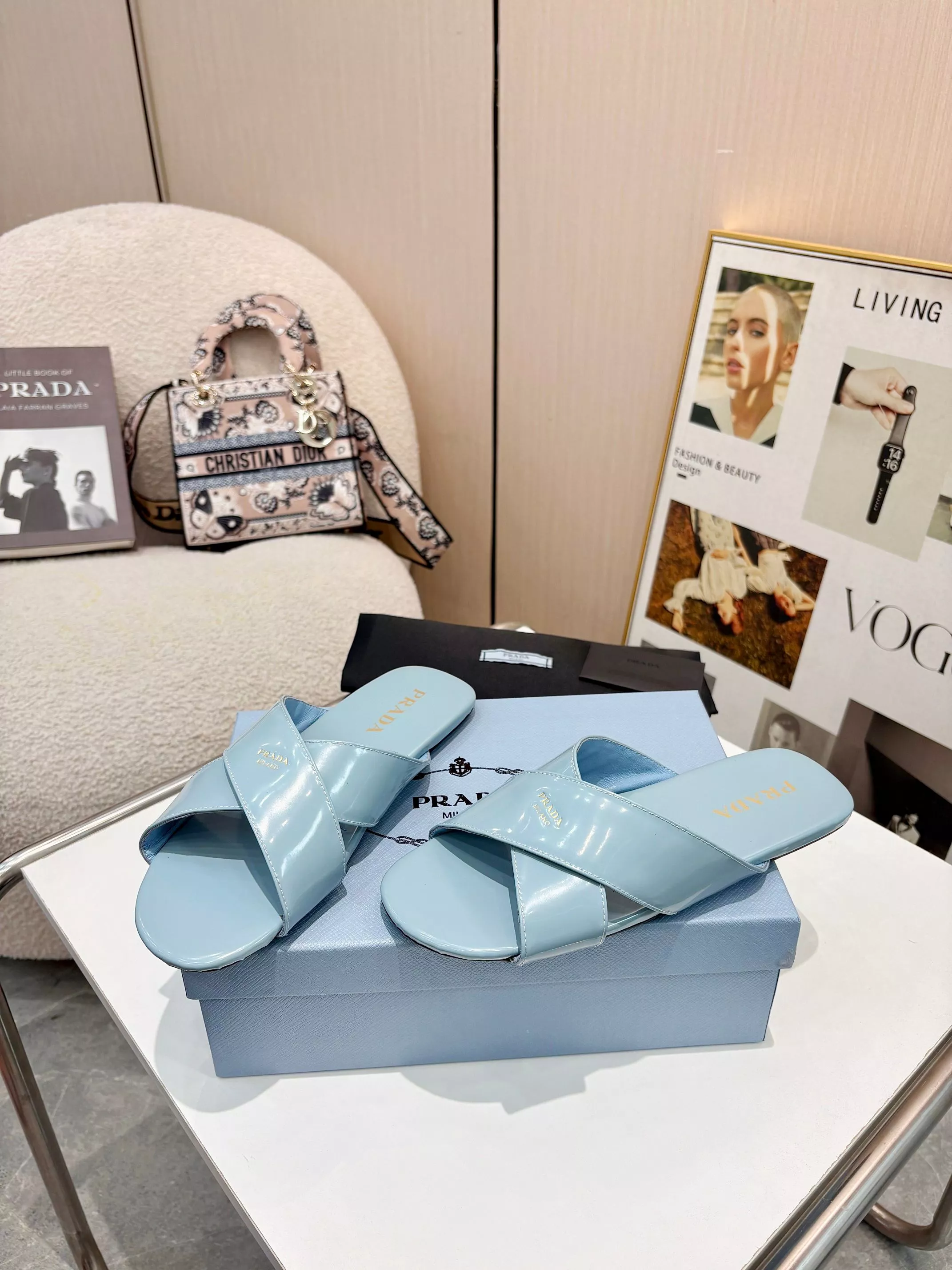 Timeless 8790 Prada Slippers For Women
