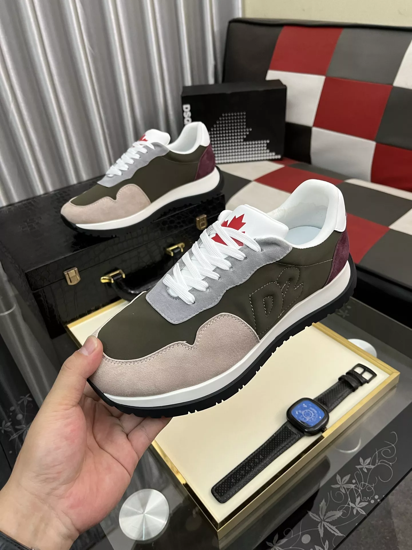 Timeless 8869 Dsquared Casual Shoes For Men
