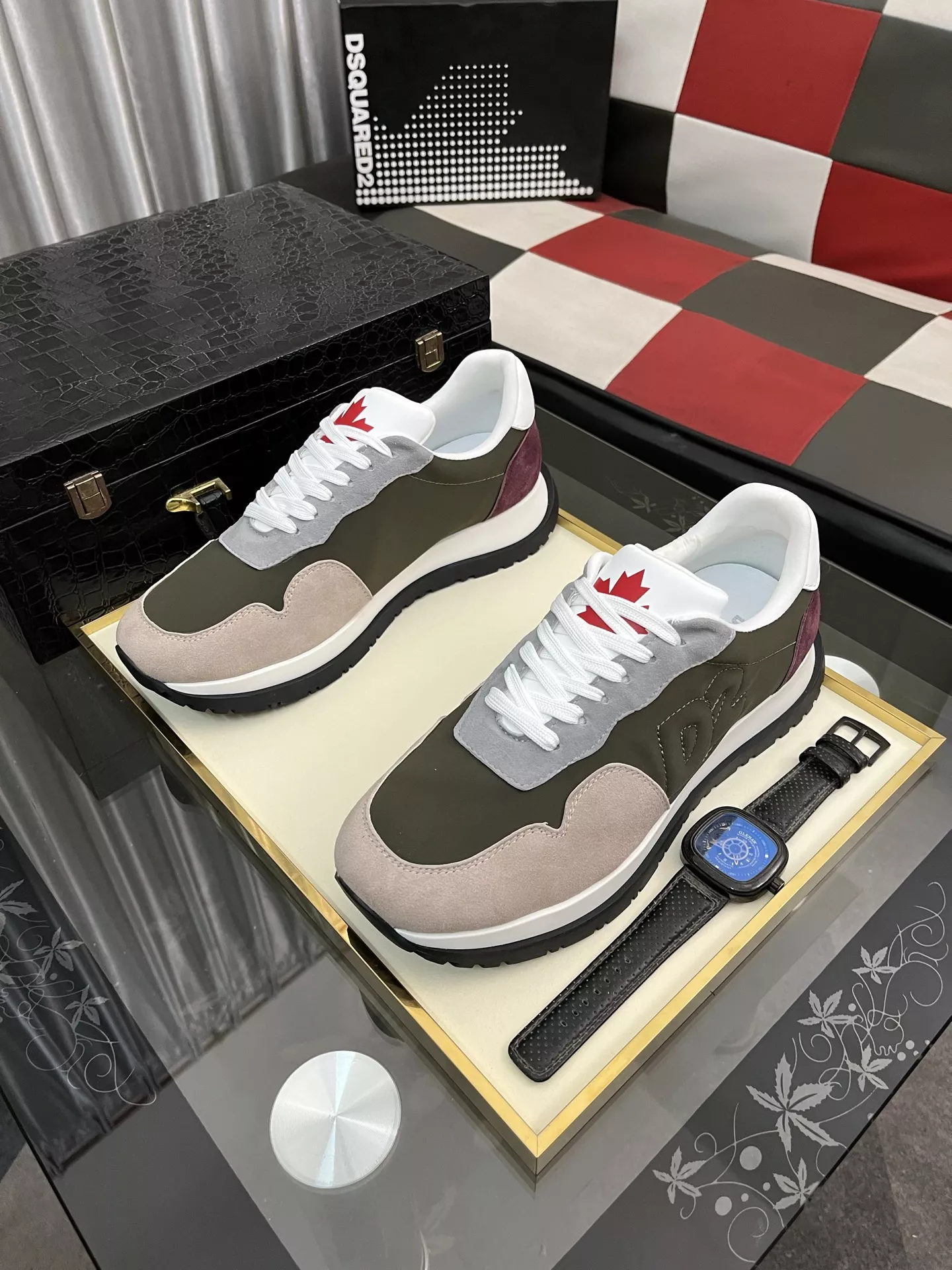 Timeless 8869 Dsquared Casual Shoes For Men
