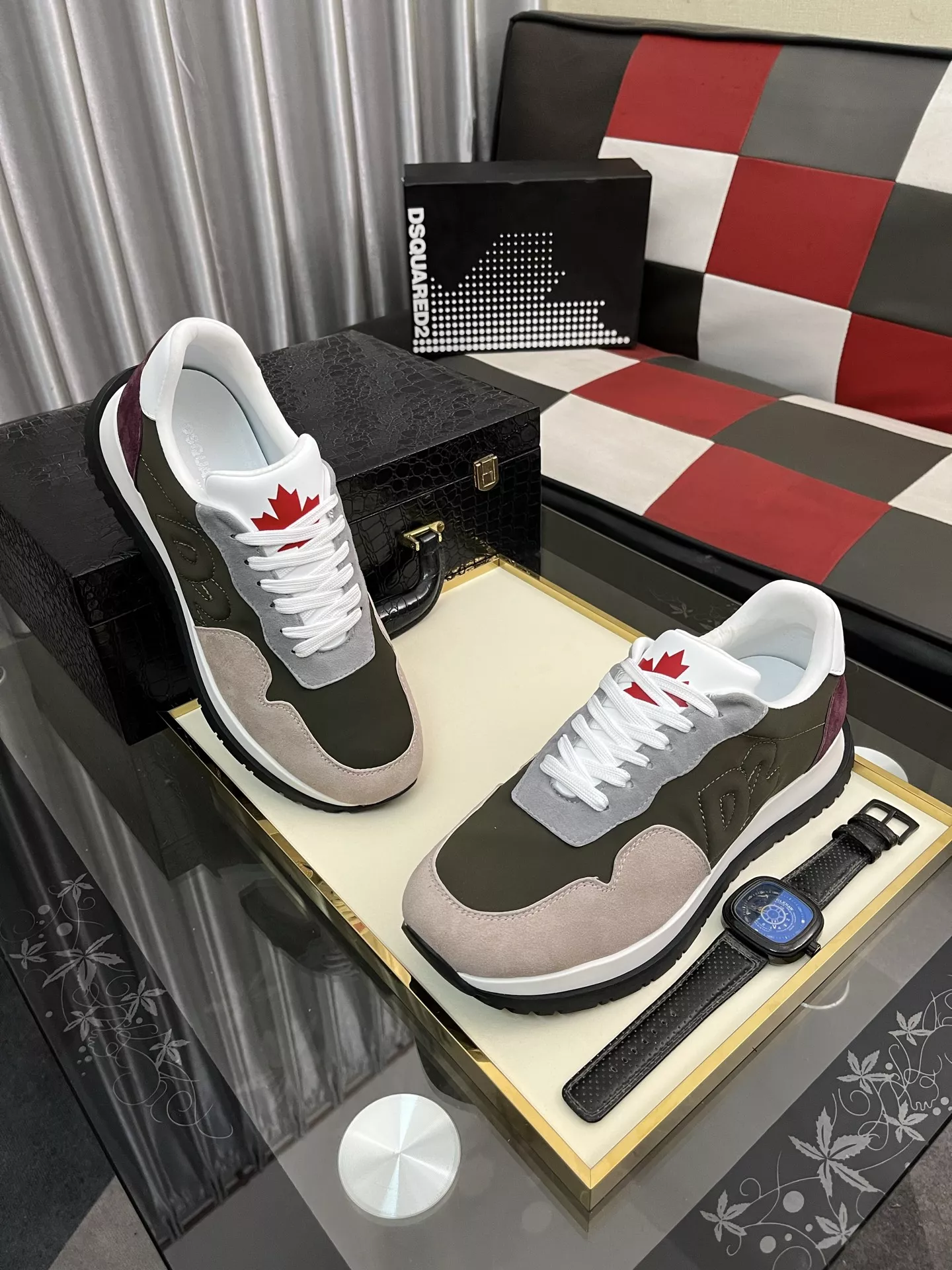 Timeless 8869 Dsquared Casual Shoes For Men